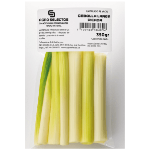 Cebolla larga en bastones